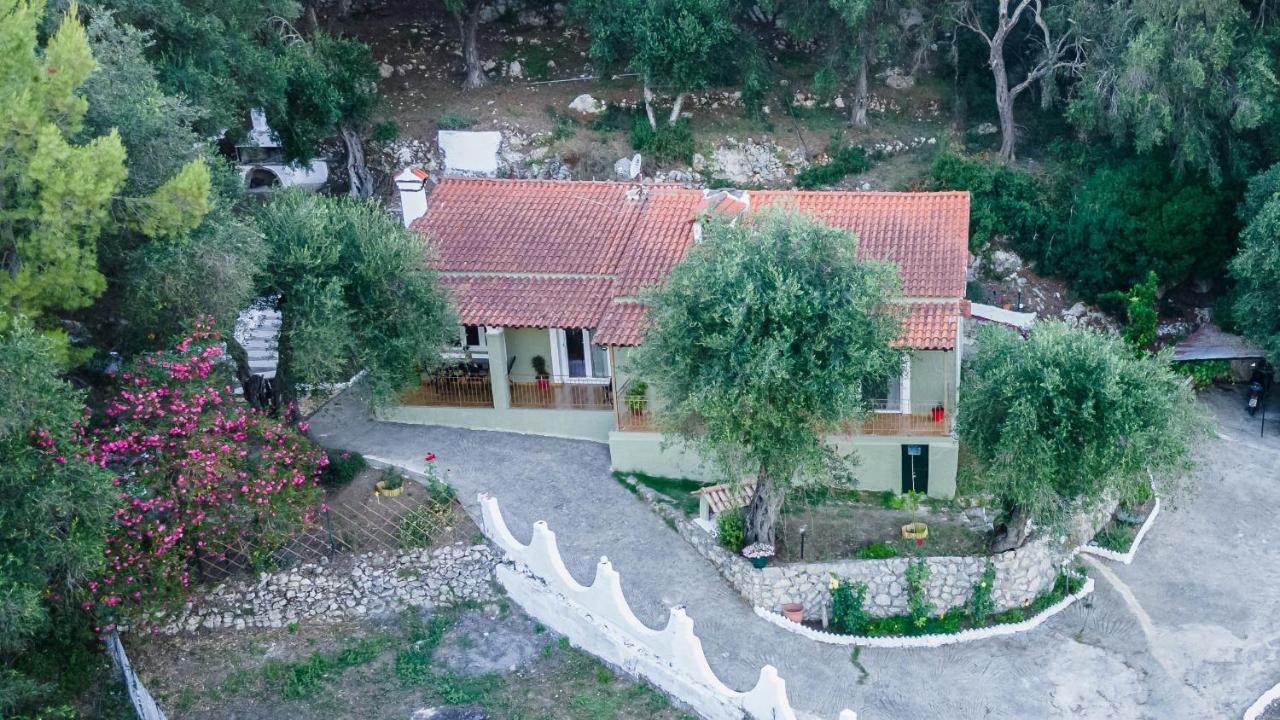 Manteshouse Villa Paleokastritsa Eksteriør billede